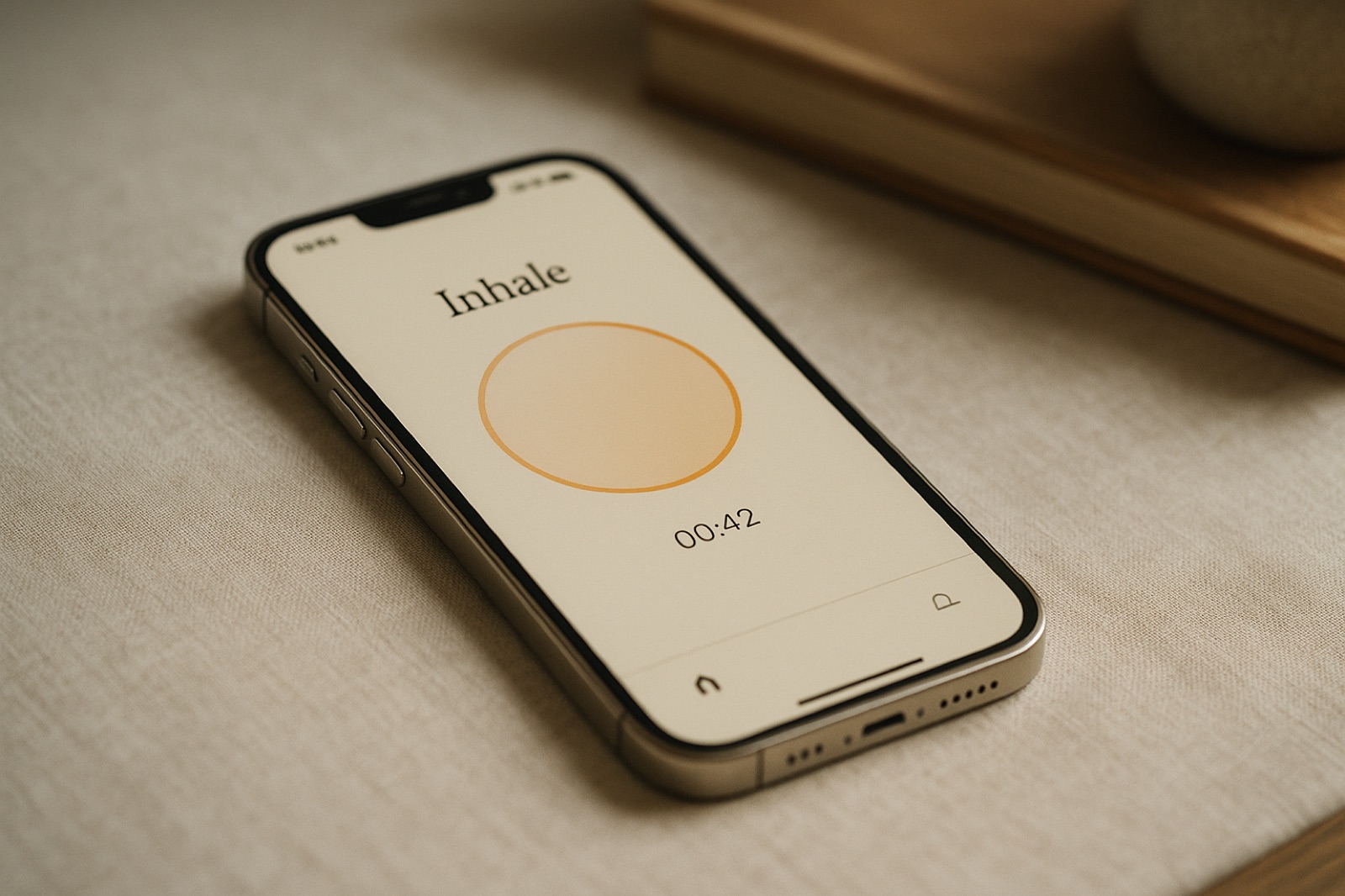 A finished iOS meditation app